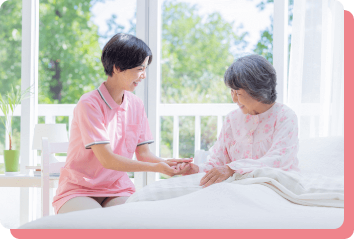 利用者様とご家族の想いに寄り添い、不安のない日々を過ごしていただきたい。